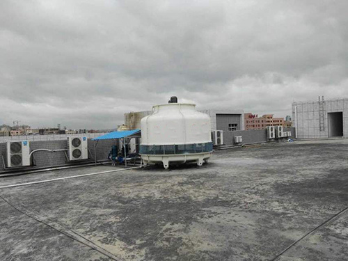 圓形冷卻塔是如何做到不耗電也能降溫的,圓形冷卻塔圖片