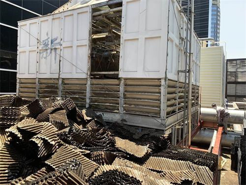 方形冷卻塔組成結(jié)構(gòu)(方形冷卻塔局部圖片)