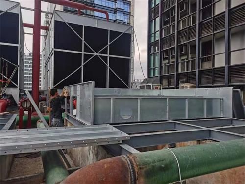 冷卻塔冷卻原理圖(橫流式冷卻塔原理圖)